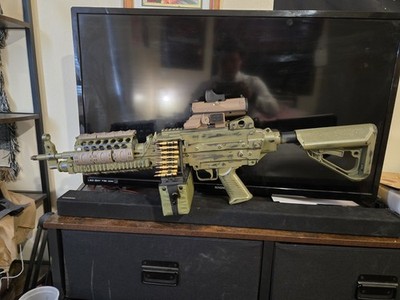 A&K/SP Systems Mk46 MOD1 Airsoft AEG W/Full Metal Construction + 4x ViSM/RDS /HG