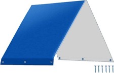 Playground Canopy,52" x 90" Outdoor Swingset Shade Kids Playground Roof Canop...