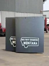 Big Sky Country Large Mud Flaps  (1 - Pair)  24" Wide x30" Long