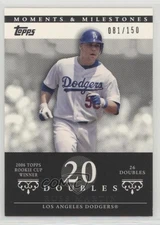 2007 Topps Moments & Milestones 81/150 Russell Martin #74 n1u