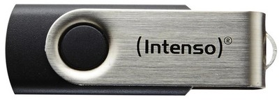 Intenso Basic Line 8GB USB-A 2.0 Stick - Schwarz/Silber (3503460)