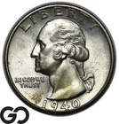 1940-S Washington Quarter, Gem BU++