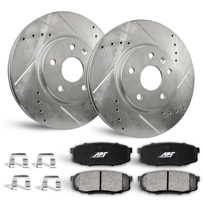 #ad For Honda Ridgeline 2012 2014 Front Ceramic Brake Kit $268.44