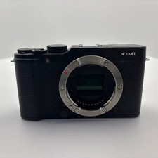 Fujifilm X-M1 16.0MP BLACK Digital Camera Silver Body Fujifilm X Series X-M1