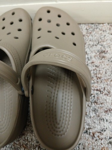 Crocs Men's Slip-On Classic Clog Sandals Black Size 10M 12W!!! - Picture 3 of 8