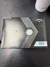 Callaway Chrome Soft X triple track GOLF BALLS 1 Dozen 
