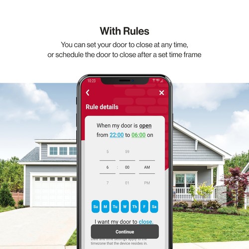 Aladdin Connect Smartphone Garage Door Opener – Monitor, Open & Close Your Ga... - Picture 6 of 9