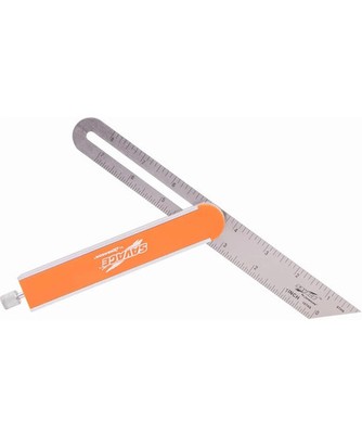 Swanson Tool Co SVV150 9 Zoll Savage T-Fase mit Edelstahllineal, Zoll/M