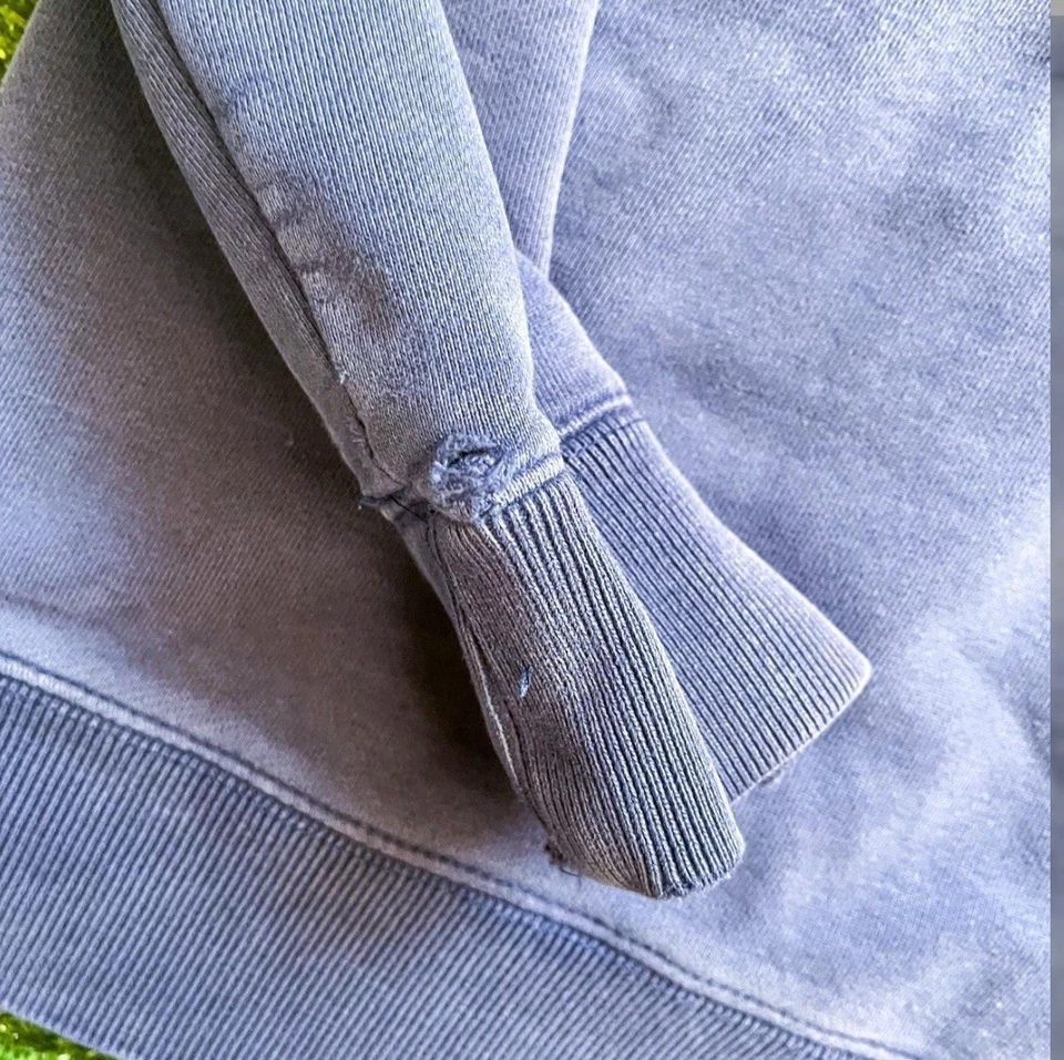 Sudadera con Capucha Indigo/Azul Blank Saturdays Surf NYC Talla M Foto 4 de 4