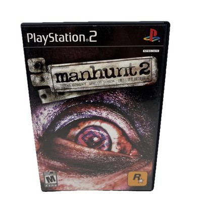 Manhunt 2 PlayStation 2 PS2 Complete w/ Manual CIB Black Label Tested