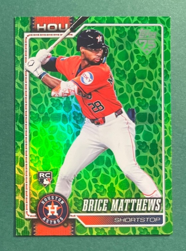 2026 TOPPS SERIES 1 HOLIDAY PARALLELS GREEN FOIL & POLKA DOT YOU PICK LIST - Picture 25 of 33