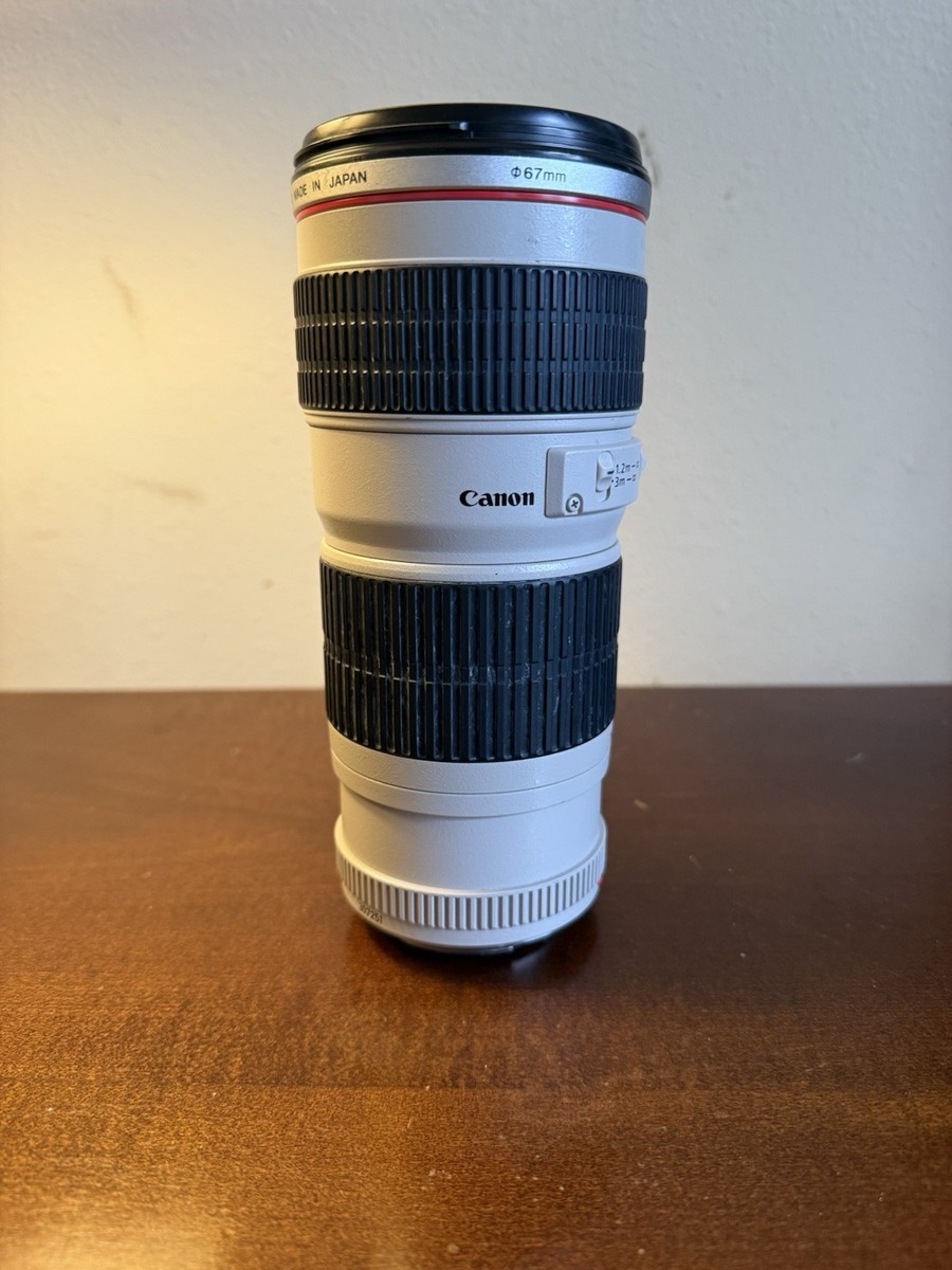 Canon Zoom Lens EF 70-200mm 1:4 L USM 67mm Ultrasonic Camera Canon Zoom Lens EF 70-200mm 1:4 L USM 67mm Ultrasonic Camera