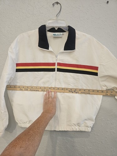 Vtg 80s 90s Lily's of Beverly Hills Windbreaker Jacket Women's Size Small Retro - Picture 10 of 14
