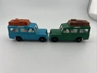 Matchbox Lesney Series No.12 Land Rover Safari Green And Blue Lot