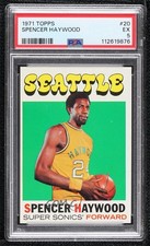 1971-72 Topps Spencer Haywood #20 PSA 5 HOF 3g8