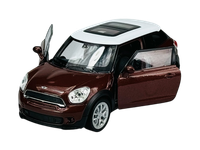 Welly Mini Cooper S Paceman Dunkelrot 1:34 Die Cast Metal Neu Im Kasten