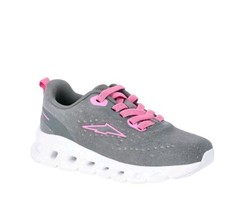 Avia SZ 2 Big Girls Honeycomb Sneakers Grey Pink NEW With Tags