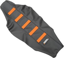 Moose Racing Ribbed Seat Cover Orange 0821-2370