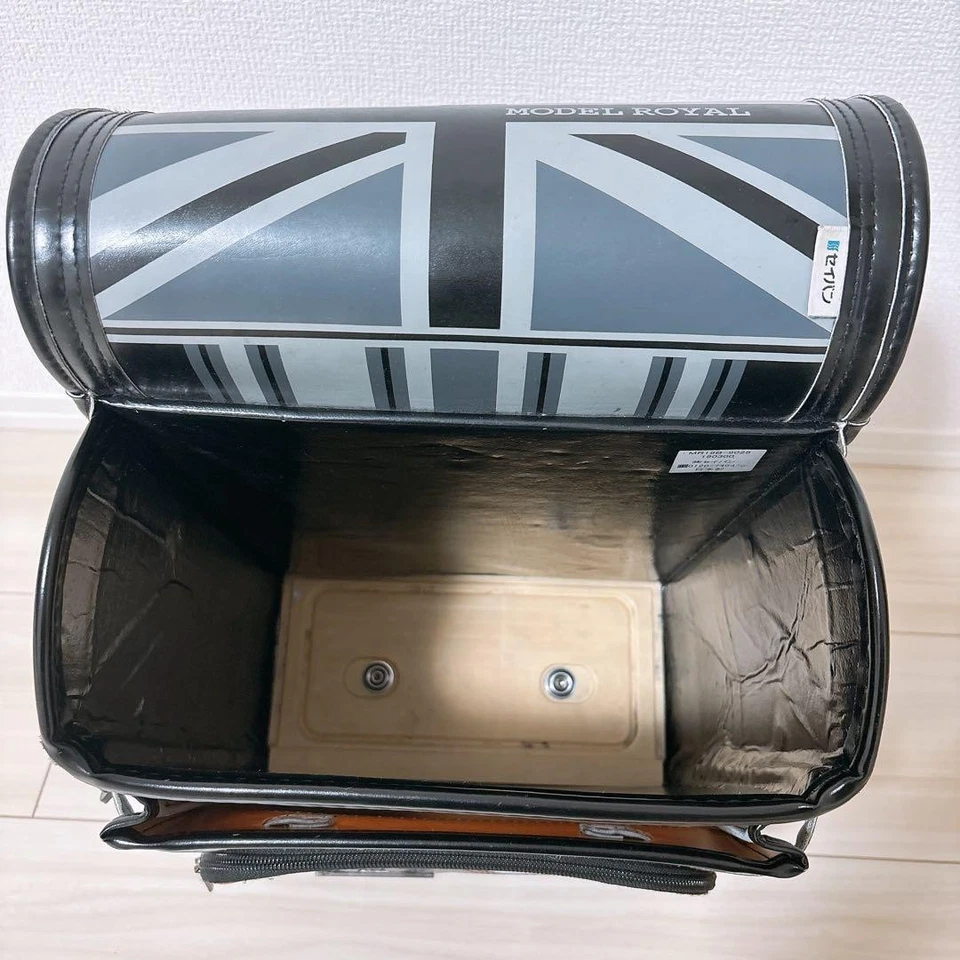 Seiban Randoseru Model Royal Dragoon Backpack Red Black Edition for School - Image 3 of 4