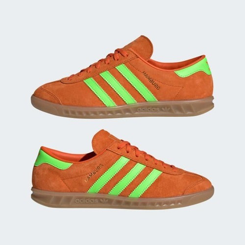 Adidas WMNS Hamburg Naranja Solar Verde IH5460 Mujer Talla - Imagen 10 de 10