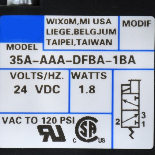 Nuevo para MAC válvula solenoide 35A-AAA-DAAA-1BA ACA DDBA DABA DDAA DDFA DFFA DFBA - Imagen 7 de 14