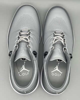 NIKE JORDAN ADG4 ゴルフシューズWolfGrey 27.5センチ Nike Air Jordan Wolf Grey ADG 4 Golf Shoes Men Sz 5 Womens Sz 6.5
