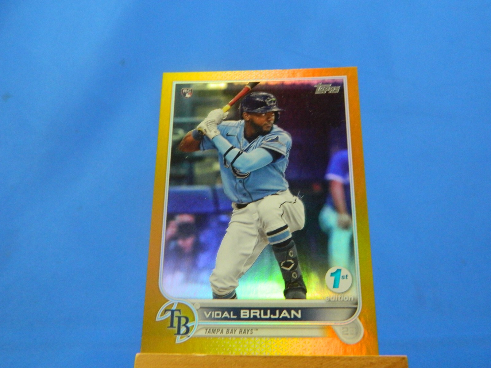 Vidal Brujan RC Rookie Topps 1st Edition 2022 Gold