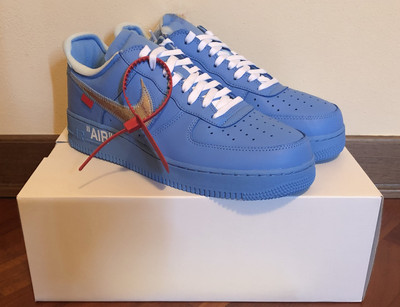 Nike x Off White Air Force 1 MCA Blue - US 11 - EU 45 | eBay
