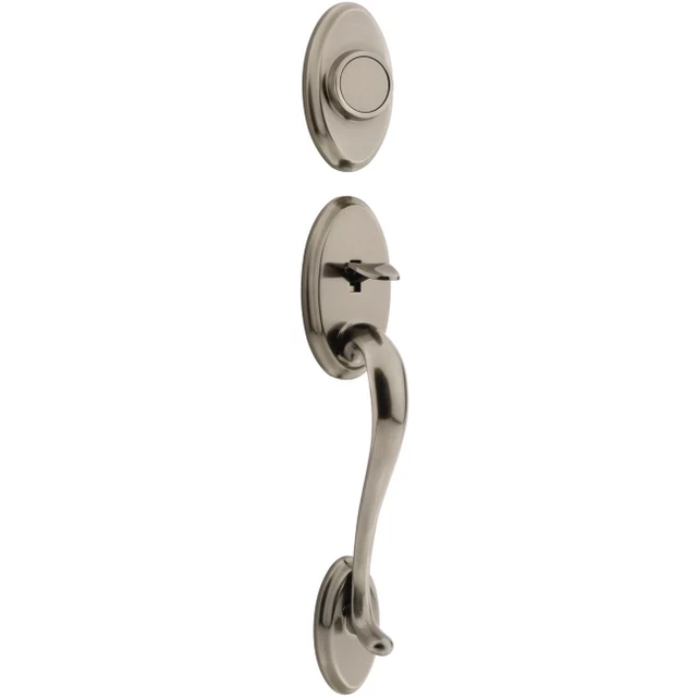 Kwikset 802SE LIP 15A Shelburne Dummy Door Exterior Handleset