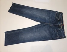 Tommy Bahama Jeans Men Blue Classic Fit Striaght Leg Dark Wash Sz 36x30 Soft