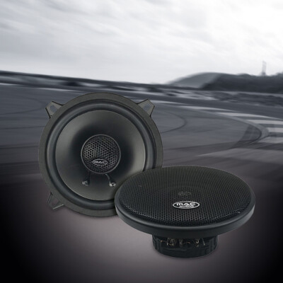 Mac Audio BLK 13.2, 2 Wege Koaxial Lautsprecher, 1 Paar, Neu