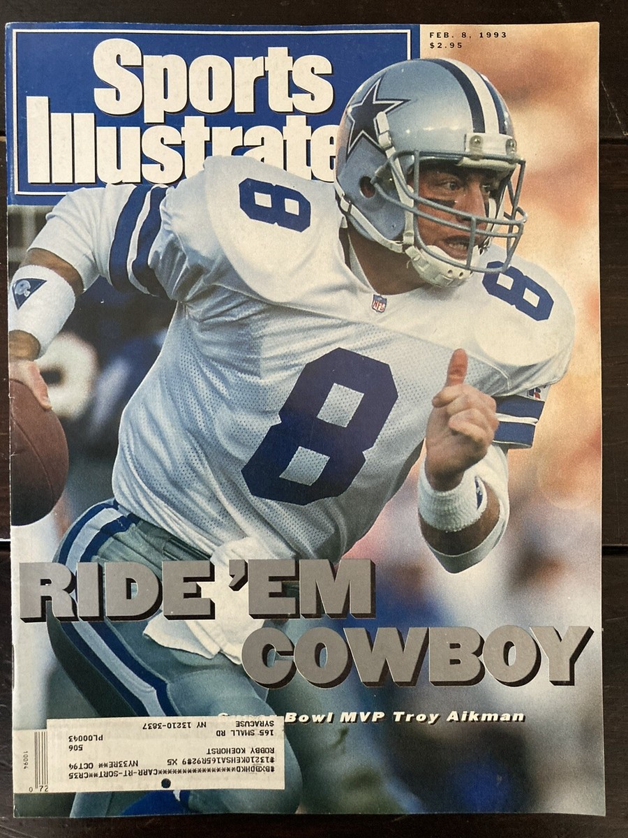 Sports Illustrated Cowboys Super Bowl XXVII Troy Aikman Framed | eBay