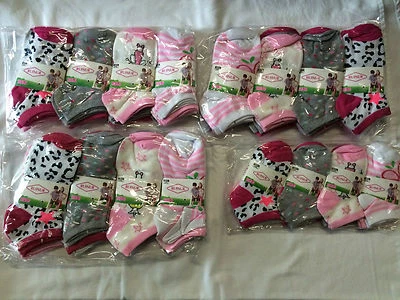 SALE ! 12 Paar Mädchen Kinder Sneaker Kurz Socken Modelle Größen Farben Füßlinge