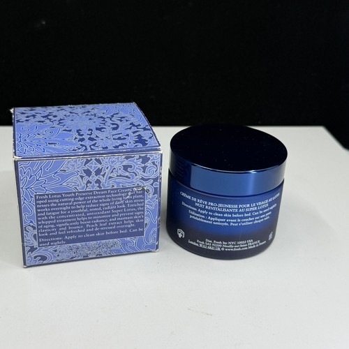 Fresh Lotus Youth Preserve Dream Face Cream Night Recovery 1.6 oz NIB - Picture 3 of 6