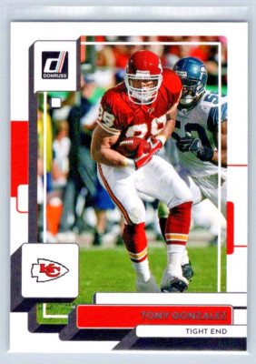 2022 Donruss Football - Tony Gonzalez - Kansas City Chiefs - Base - #280