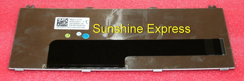 New Dell J007J 0J007J Keyboard V091302AS1 PK1305G0100 for Inspiron Mini 12 1210 - Image 2 of 2