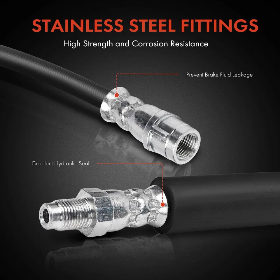 Manguera hidráulica de freno delantero izquierdo o derecho para Mercedes-Benz C350 GL320 ML350 Foto 4 de 4