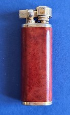 Accendino Andrè Denis anni 80 per pipa placcato oro originale - lighter briquet