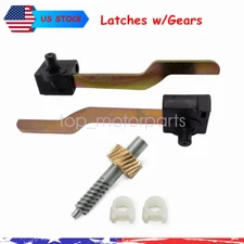 For BMW 2000-2006 E36 E46 E64 Convertible Top Latches Pair w/Motor Gear Kit