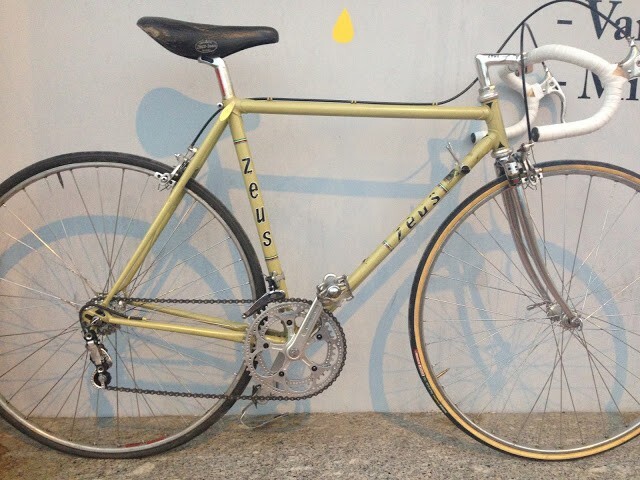 Cuadro Bicicletas Zeus Historia Zeus Montada En Campagnolo De