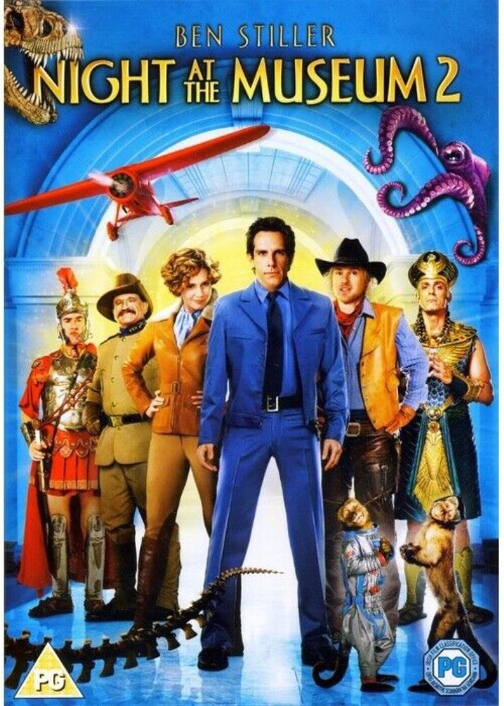 Night at the Museum 2 DVD (2009) Ben Stiller FREE SHIPPING