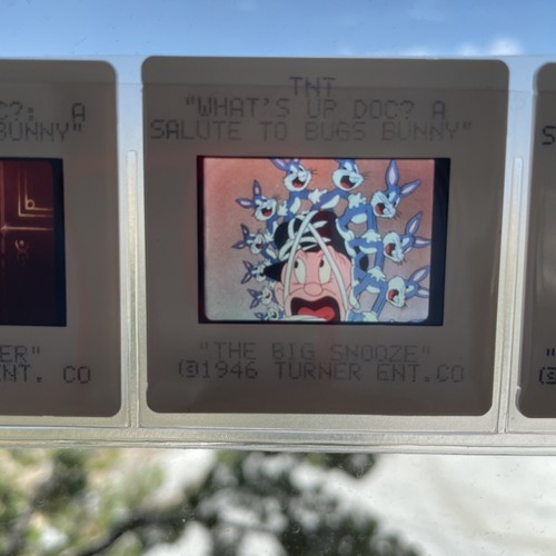 A Salute To Bugs Bunny - 1990 TNT Press Kit with Photos and x4 Color Slides - Picture 9 of 11