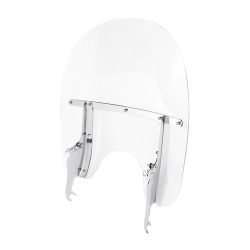 New Detachable Windshield For Harley Heritage Softail Classic Fat Boy FL 2000-17 - Picture 5 of 12