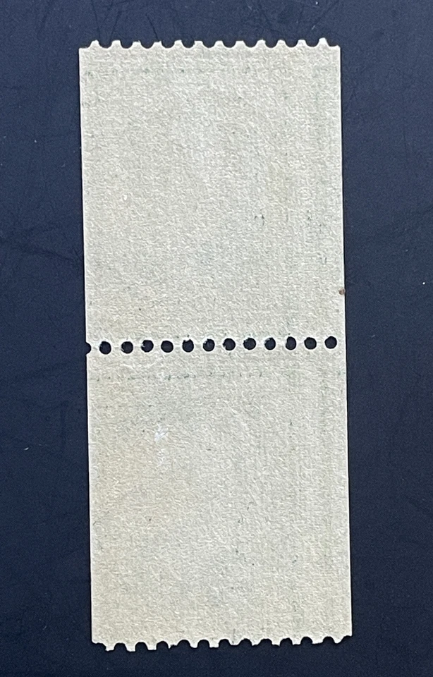 US  Stamps; Scott #348 Genuine Coil GUIDE LINE PAIR  M NH OG w/ PSE Cert $750 VF - Image 3 of 4