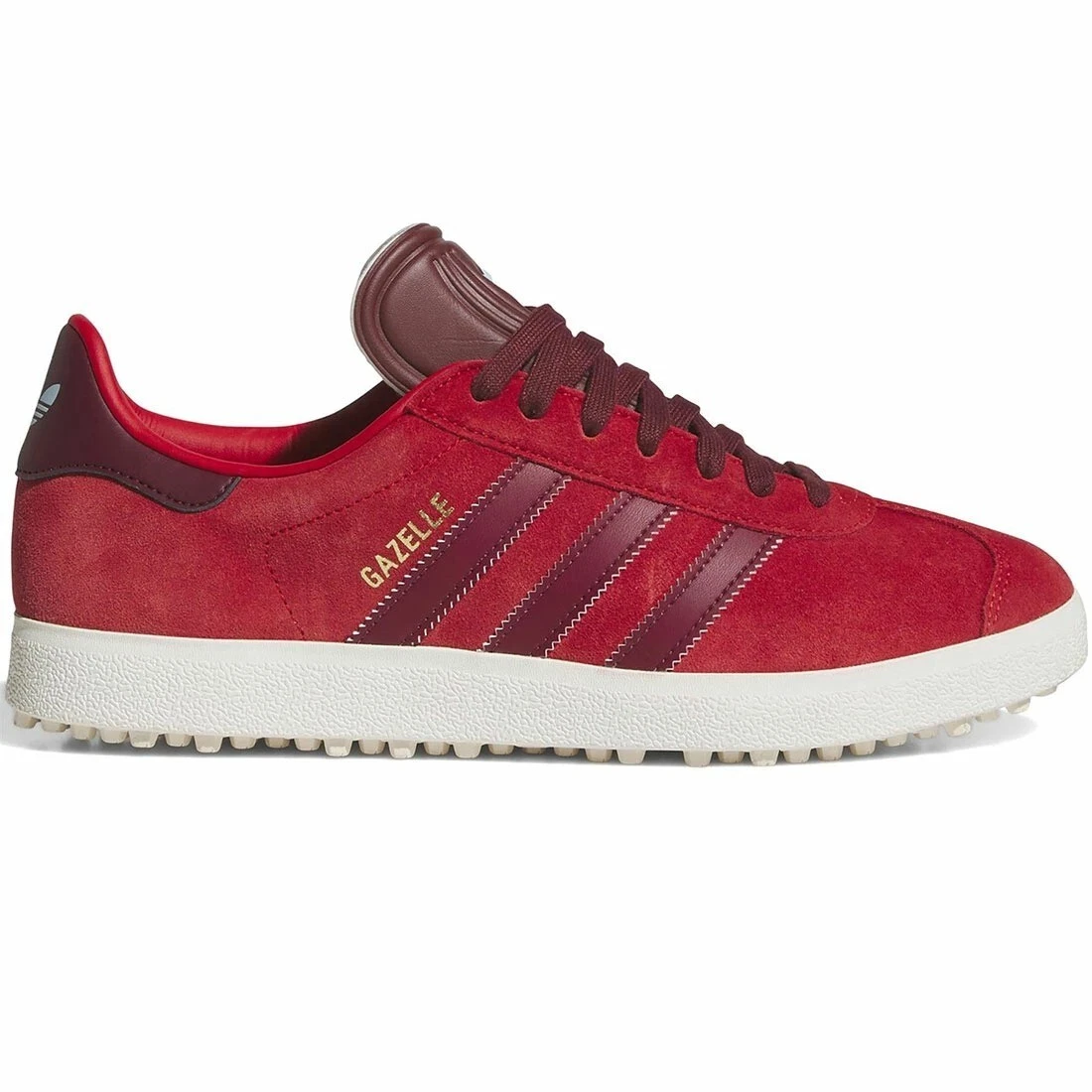 adidas gazelle silver green womens Gazelle Indoor Womens Lifestyle Shoes (Better Scarlet/Wonder White/Gum) main image 1