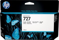 Original Hp 727 Photo Black B3P23A T920 T930 T1500 T2500 Mhd 12/2026 A-Ware