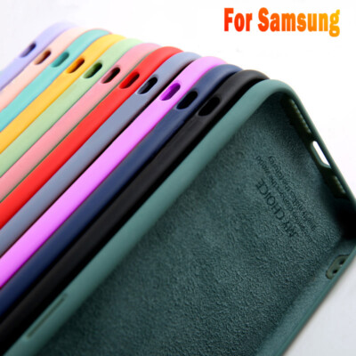 Liquid Silikon Handyhülle Case Für Samsung S26 Ultra S25 S24 S23 A57 A37 A55 A16