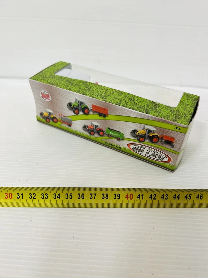 DIE CAST TRATTORE TRUCK SERIES 928 1:72 VINTAGE Giallo - Immagine 4 di 4