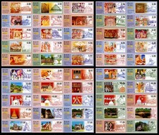 Sri Lanka Mint Stamp 2550 Years of Buddhist Era - 2006 MNH, Ceylon, IN 4 SHEETS