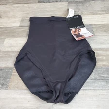 Miraclesuit Shapewear Shaping Hi-Waist Brief Sz Small 2785 Black NEW